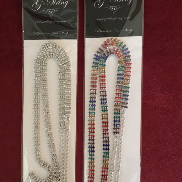 Rhinestone Bra Straps!!! Pick 2 pairs for $60 - Picture 6 of 7
